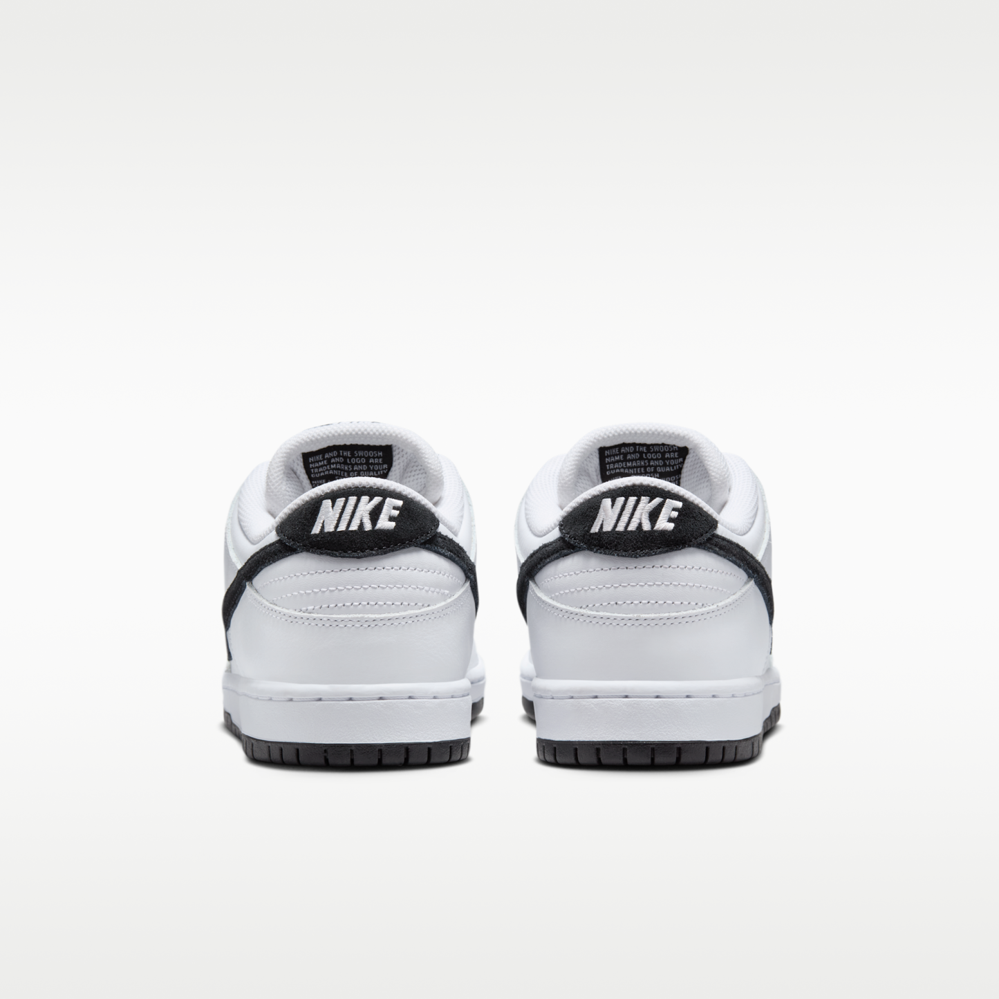 Nike SB Dunk Low Pro - Λευκό/Λευκό/Μαύρο/Μαύρο - 6