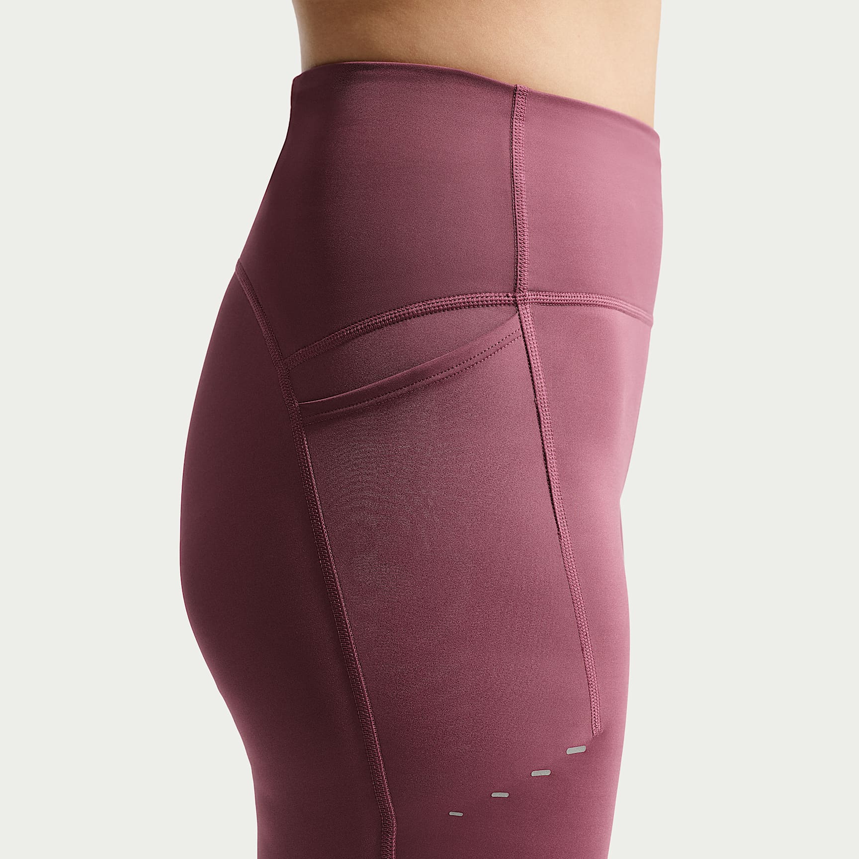 Nike Swift - Nike Swift 7/8-Lauf-Leggings mit hohem Bund und Taschen (Damen)