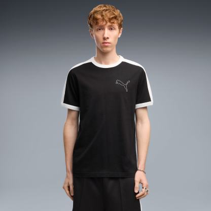 T7 Love Of The Cat Ringer T-Shirt Herren - PUMA Black