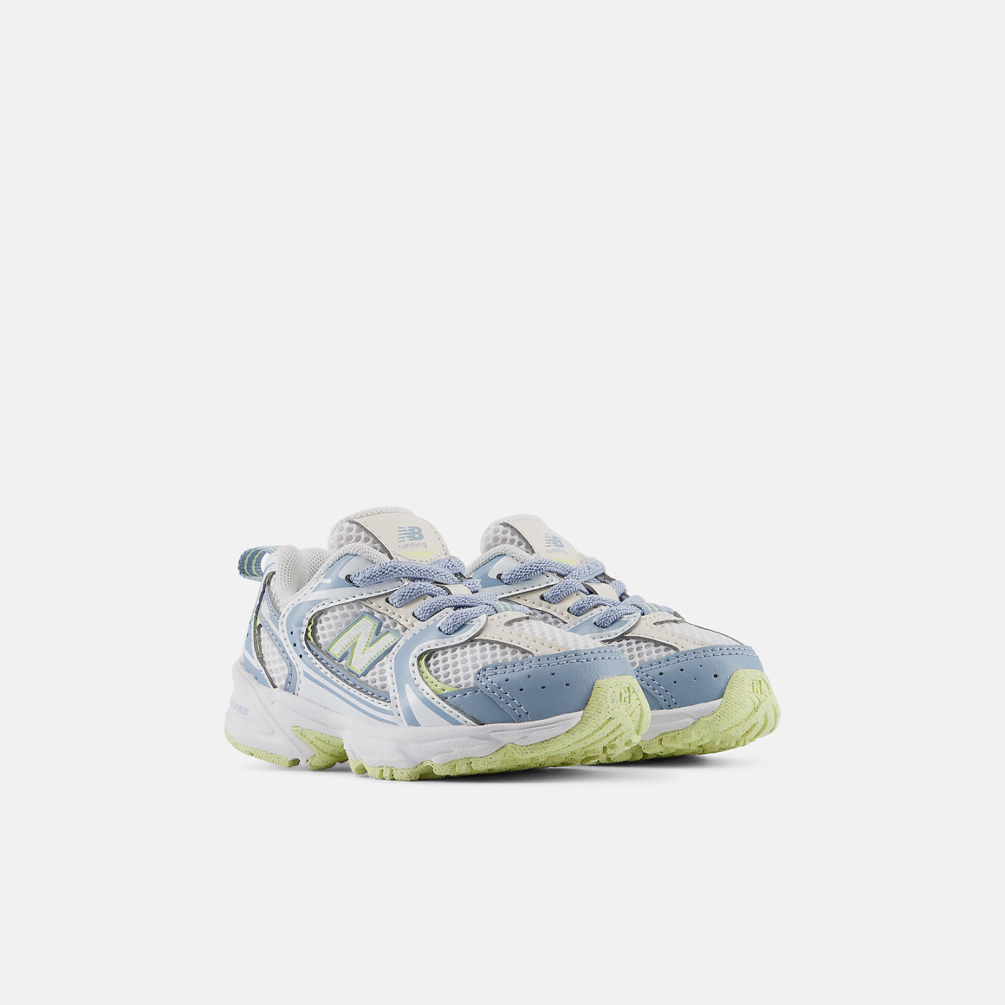 New Balance 530 BUNGEE LACE - LIGHT ARCTIC GREY con WHITE - I53068I