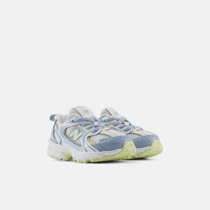 New Balance 530 BUNGEE LACE - LIGHT ARCTIC GREY con WHITE - I53068I