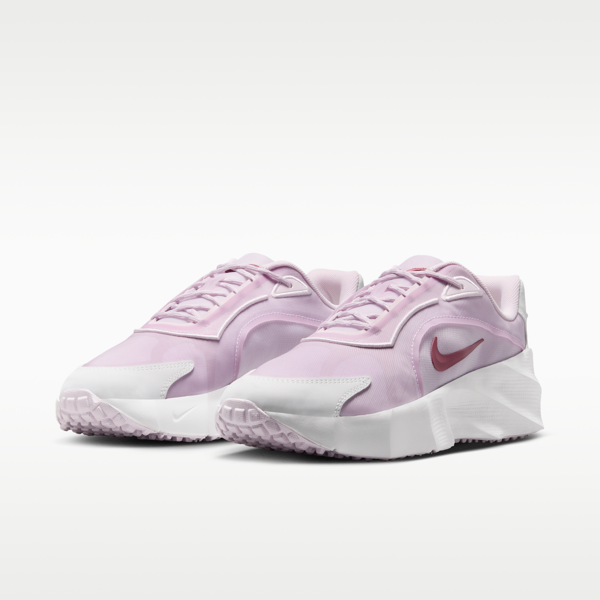 Nike Aura Edge - Bleached Lilac/Off White/Λευκό/Pink Smoke - 5