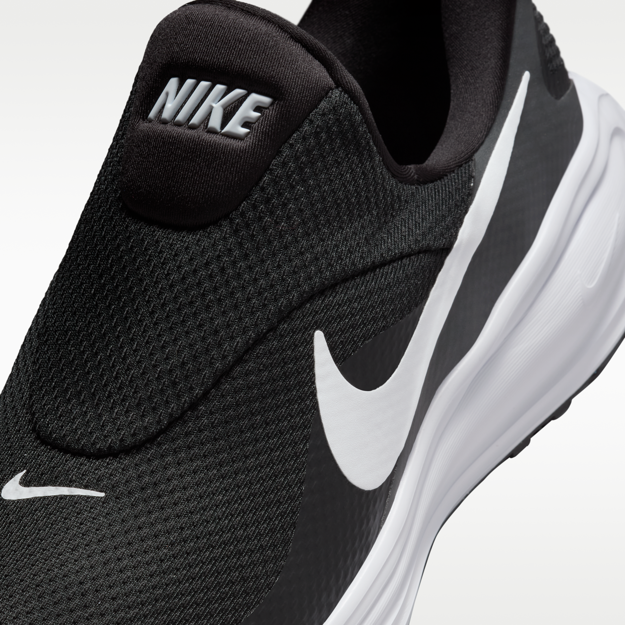 Nike Revolution 8 EasyOn - Μαύρο/Anthracite/Wolf Grey/Λευκό - 7