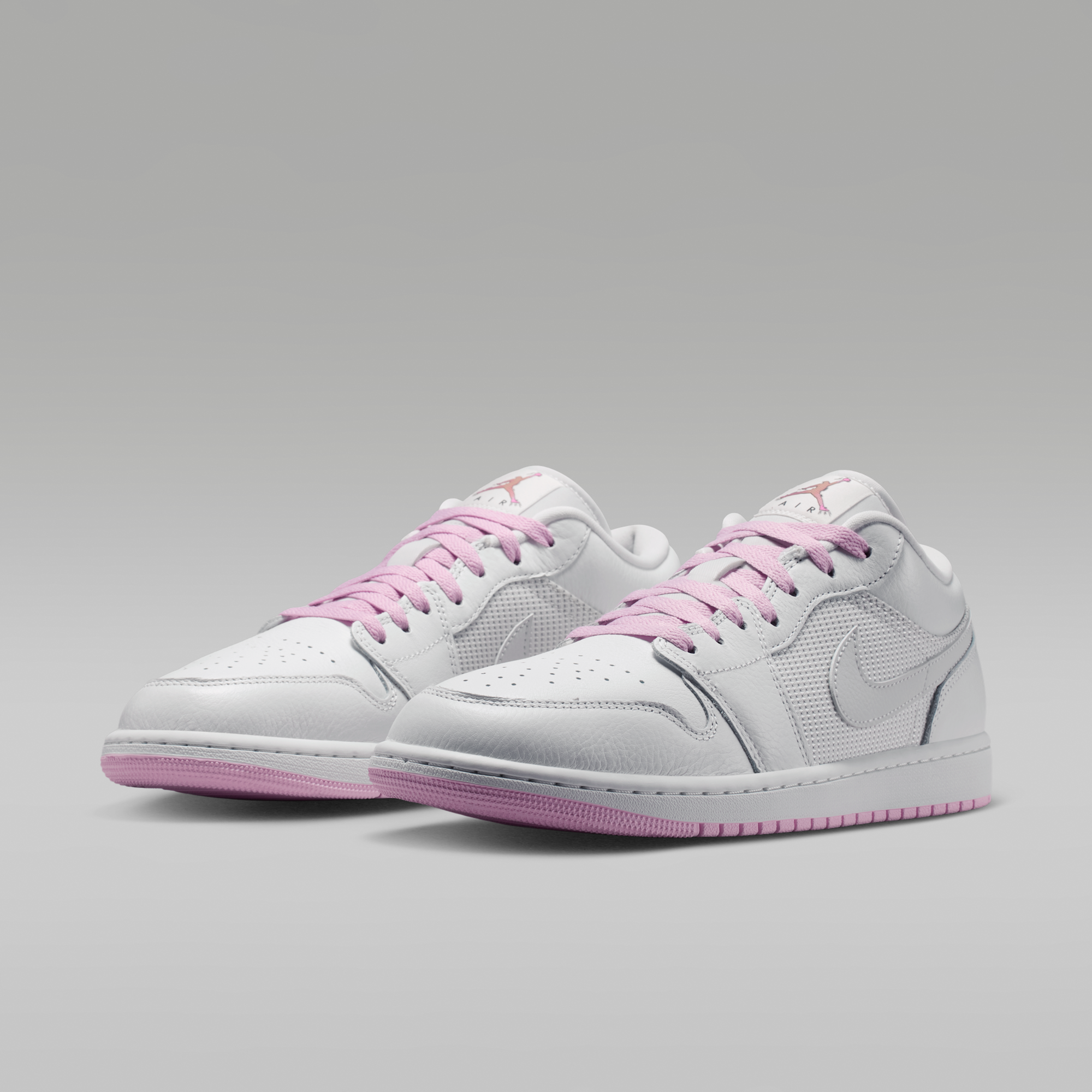 Air Jordan 1 Low SE - Summit White/Light Arctic Pink/Silver - 5