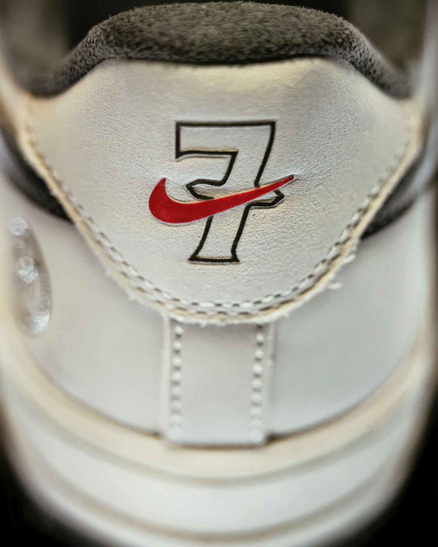 Nike SB Air Force 1 x Yuto - Λευκό/Λευκό/Coconut Milk/Iron Grey - 7