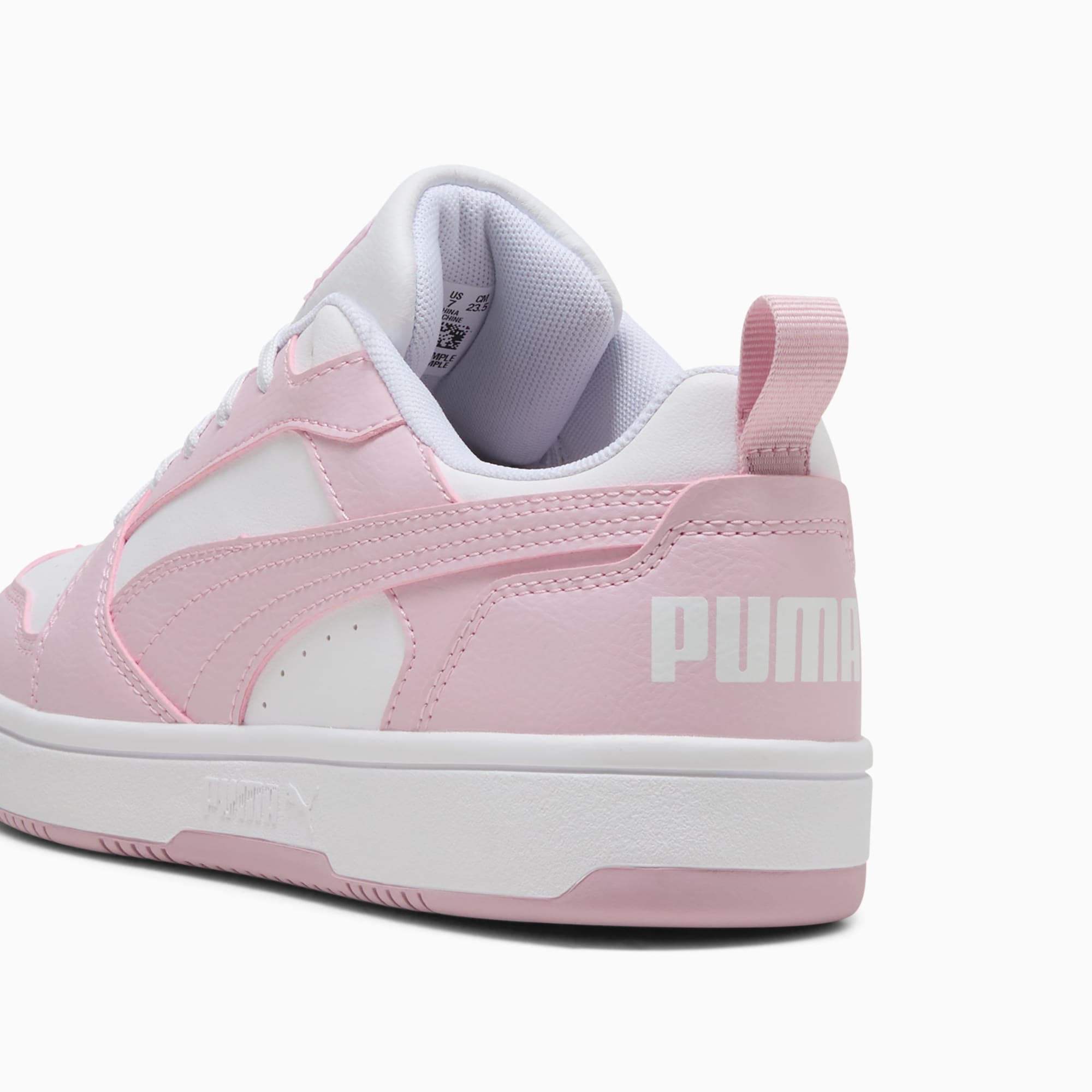 Rebound V6 Low Sneakers - PUMA White-Rose Mauve