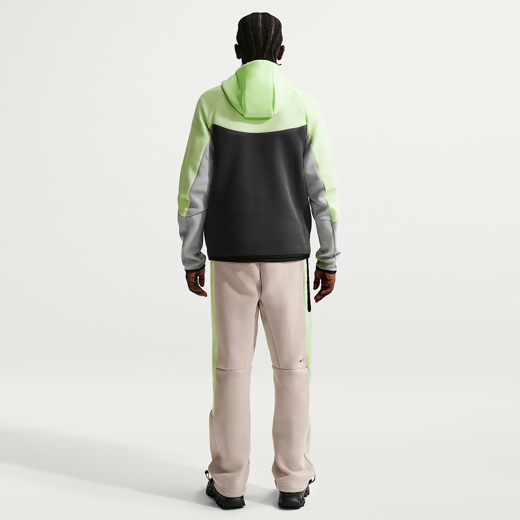 Nike Tech - Nike Tech Windrunner-Jacke aus Fleece mit durchgehendem Reißverschluss (Herren)