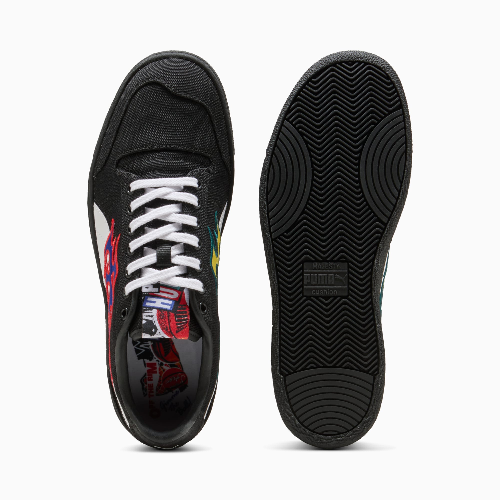 Majesty Basketball Sneakers Unisex - PUMA Black-PUMA White