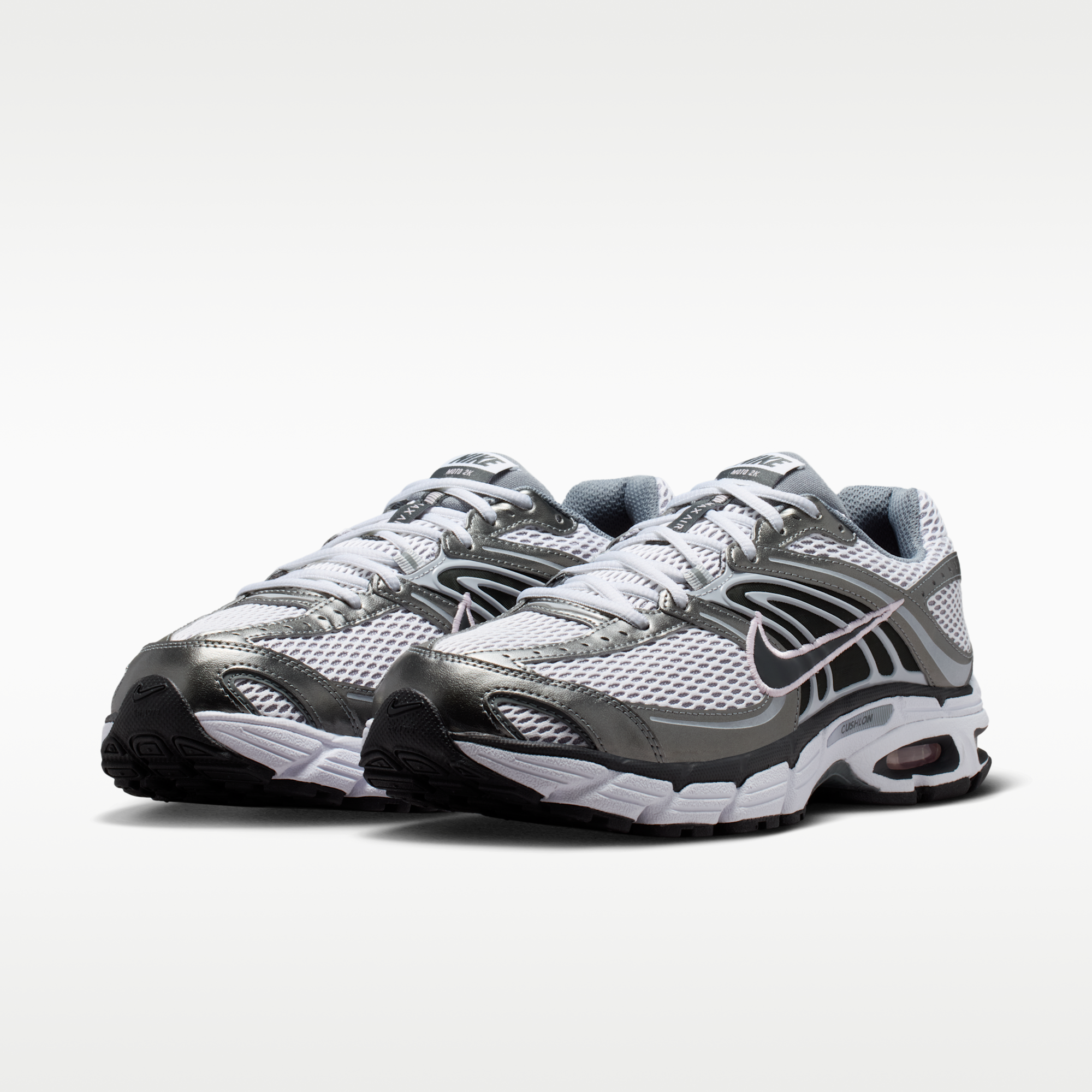Nike Air Max Moto 2K - Smoke Grey/Anthracite/Pink Foam/Λευκό - 5