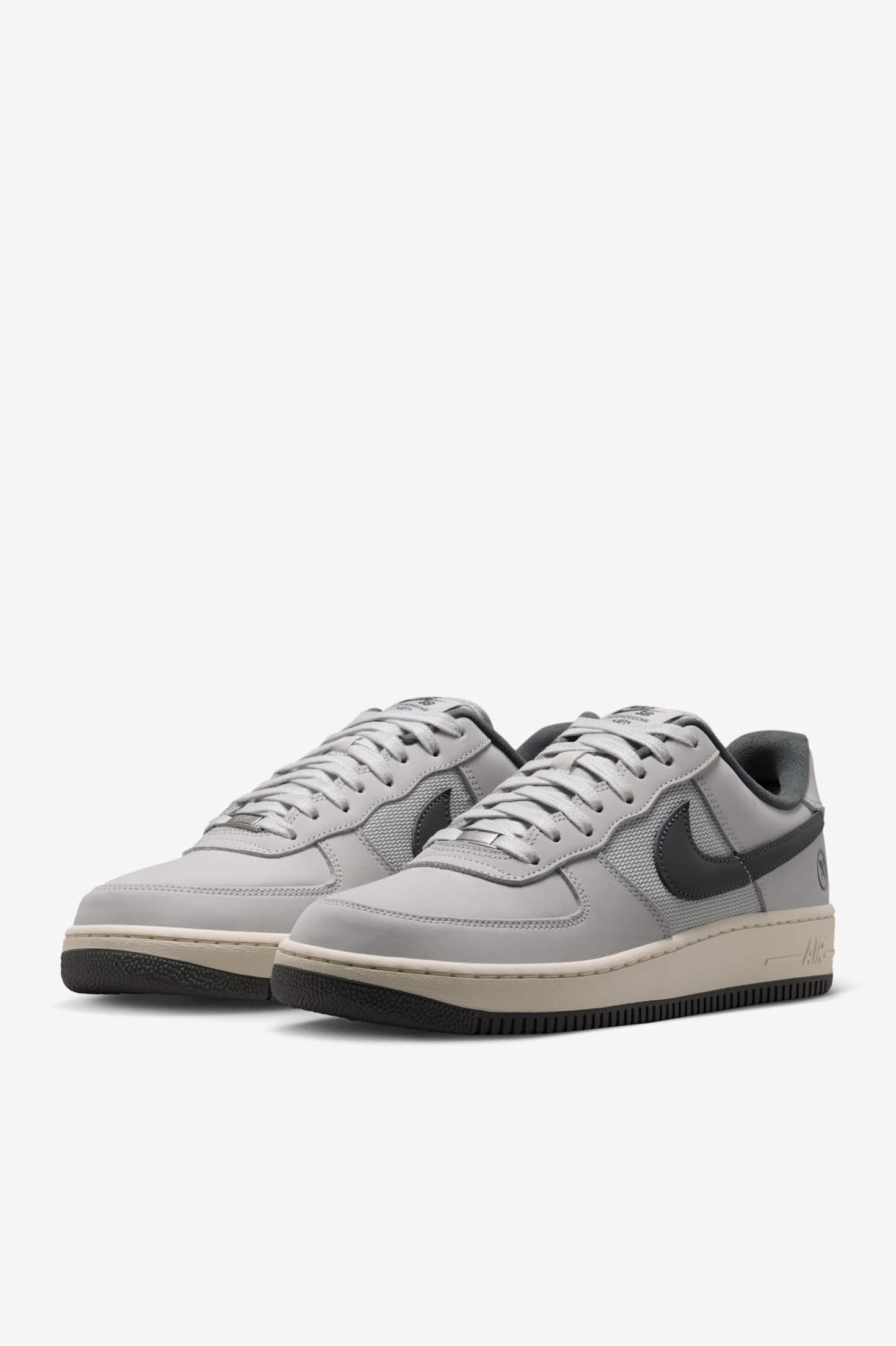 Nike SB Air Force 1 x Yuto - Λευκό/Λευκό/Coconut Milk/Iron Grey - 6