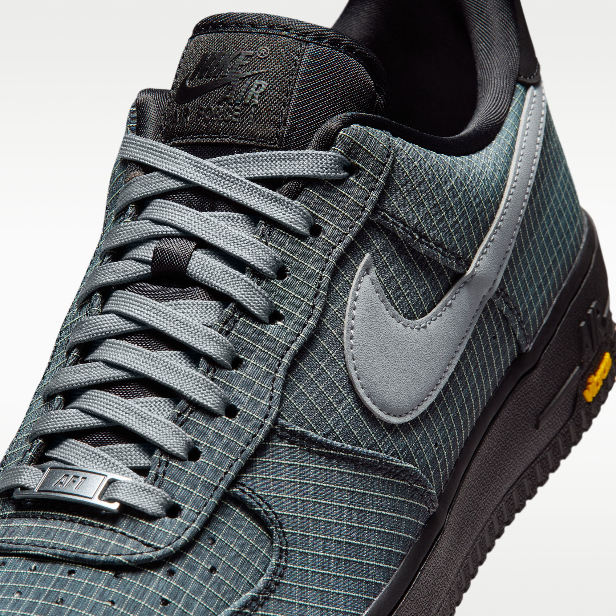 Nike Air Force 1 '07 LX Vibram - Μαύρο/Light Lemon Twist/Speed Yellow/Smoke Grey - 7
