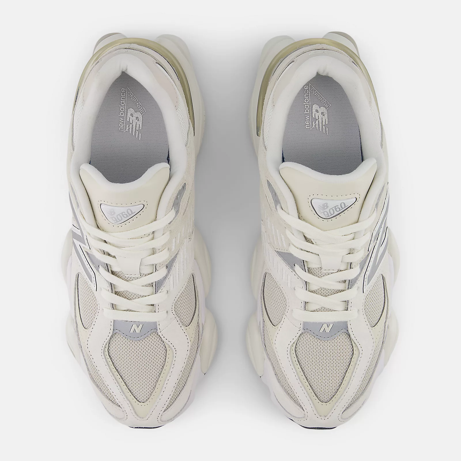 New Balance 9060 - SEA SALT con MOONBEAM y Turtledove - U9060WHT