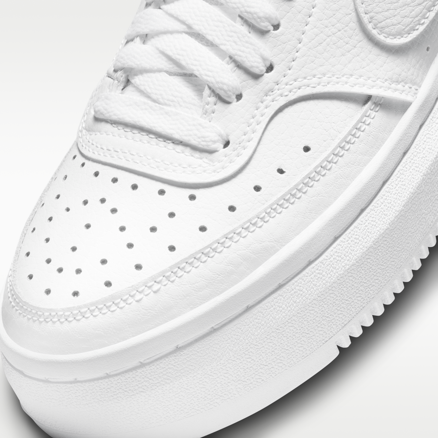 Nike Court Vision Alta - Λευκό/Λευκό/Λευκό - 7