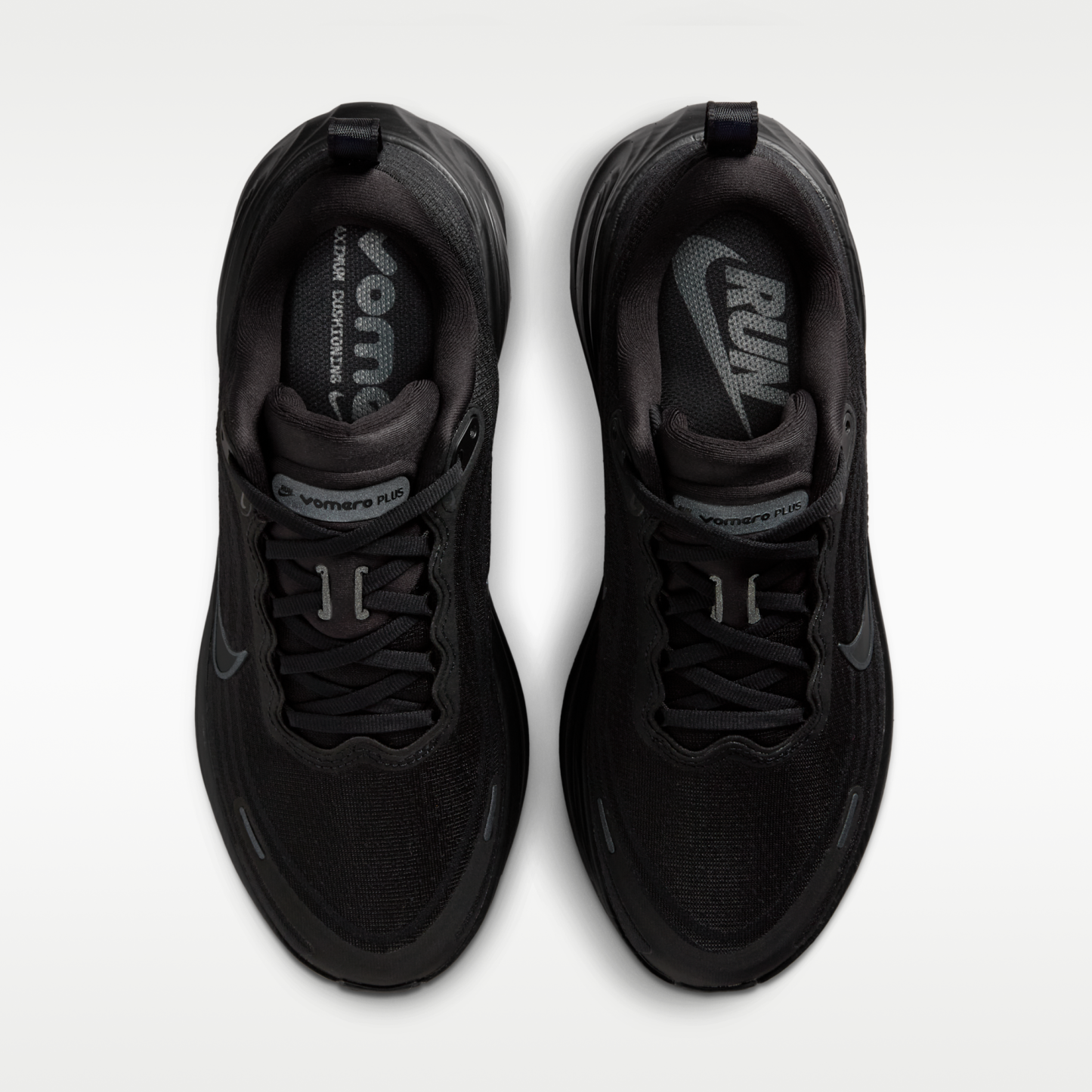 Nike Vomero Plus - Μαύρο/Metallic Dark Grey/Cool Grey/Dark Smoke Grey - 4