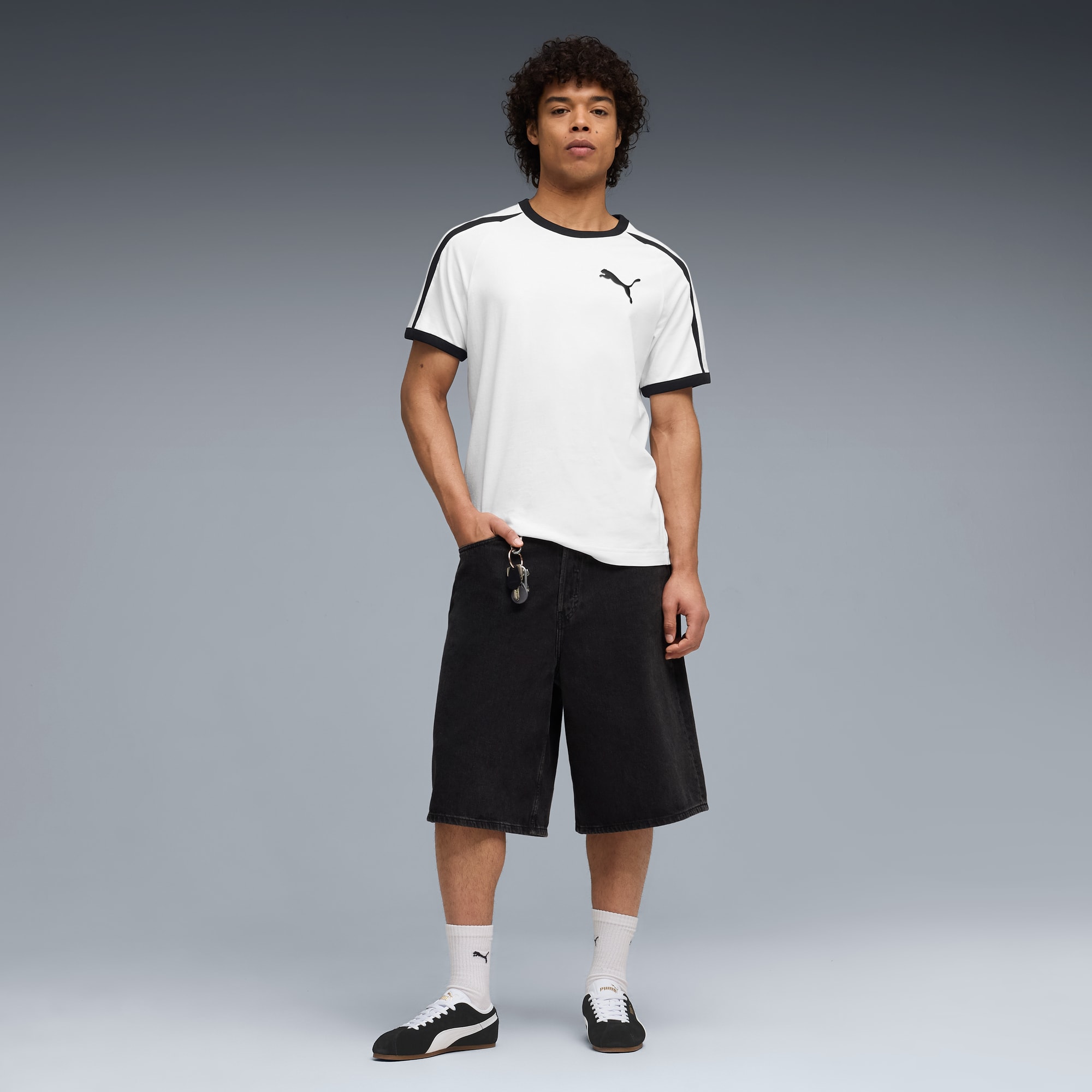PUMA Tackle Sneakers Unisex - PUMA Black-PUMA White-Gum