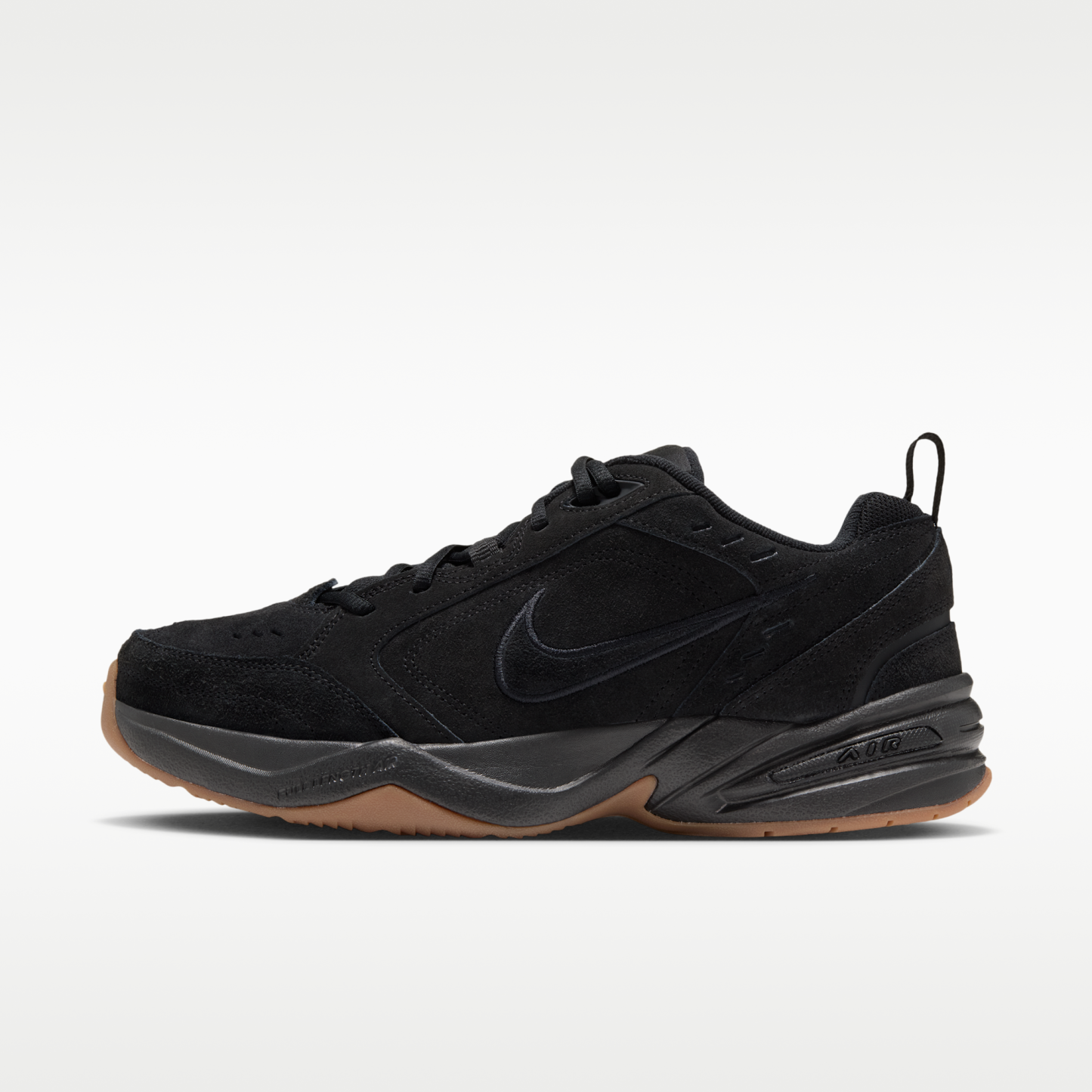 Nike Air Monarch IV - Μαύρο/Gum Medium Brown/Μαύρο - 1