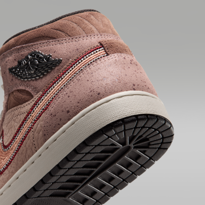 Air Jordan 1 Mid SE Día de Muertos - Desert Dust/Particle Beige/Light Orewood Brown/Terra Blush - 8
