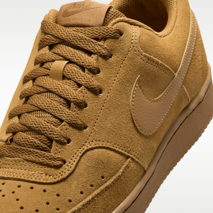 Nike Court Vision Low Suede Premium - Wheat/Flax/Wheat - 7