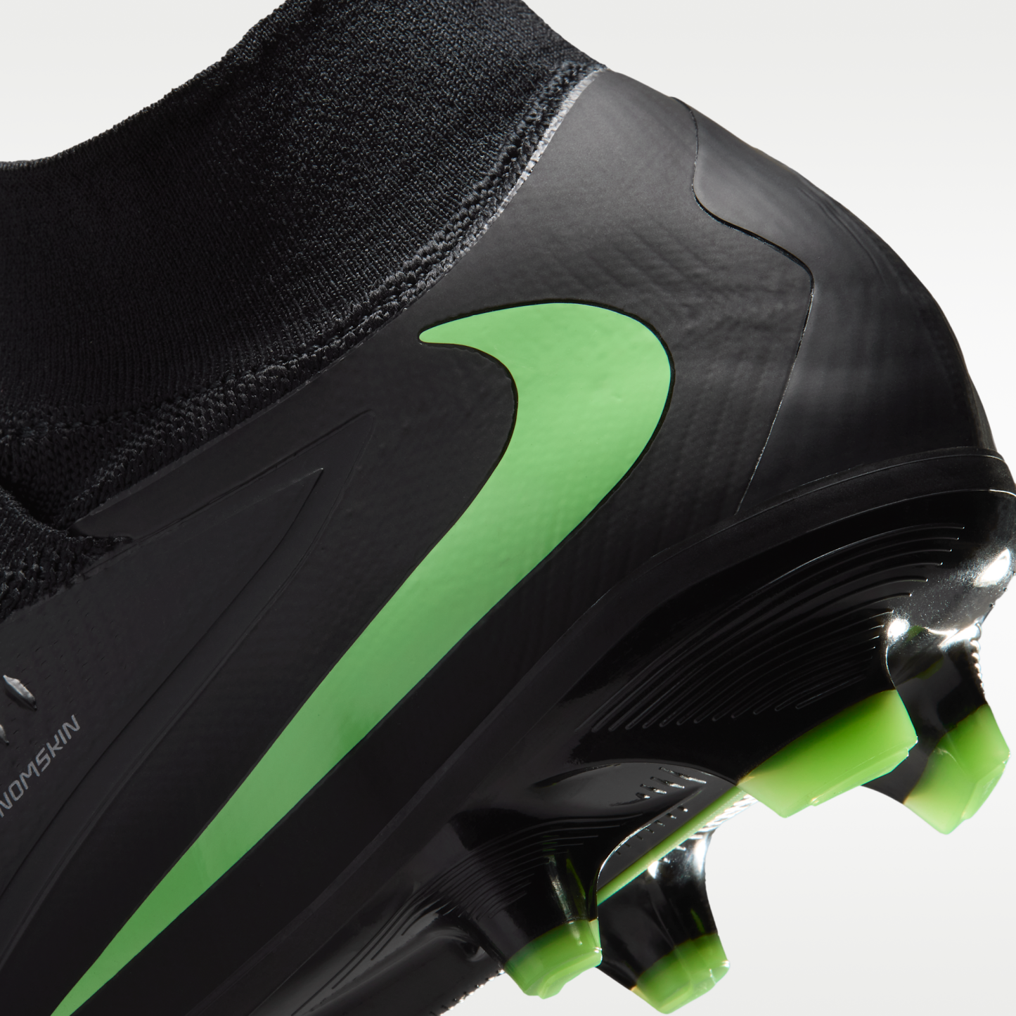 Nike Phantom 6 High Pro - Μαύρο/Μαύρο/Illusion Green - 9