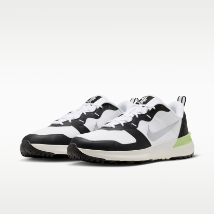 Nike Tempo G - Λευκό/Μαύρο/Light Lemon Twist/Metallic Silver - 5