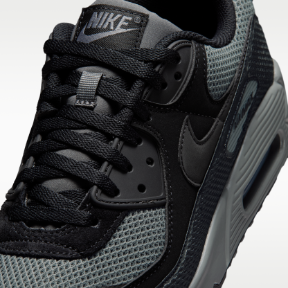 Nike Air Max 90 Premium - Μαύρο/Iron Grey/Cool Grey/Μαύρο - 7