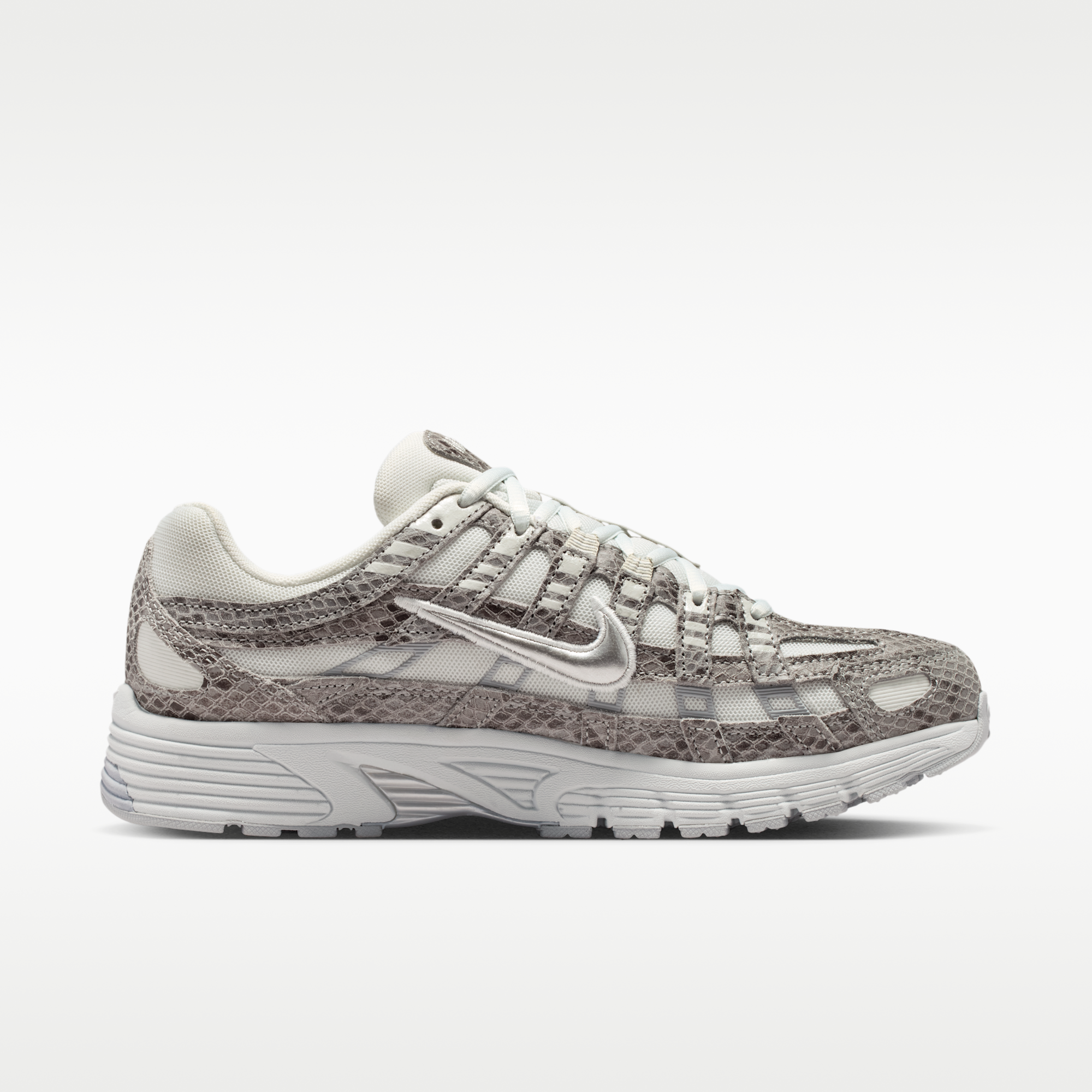 Nike P-6000 - Off White/Μαύρο/Cool Grey/Metallic Silver - 3