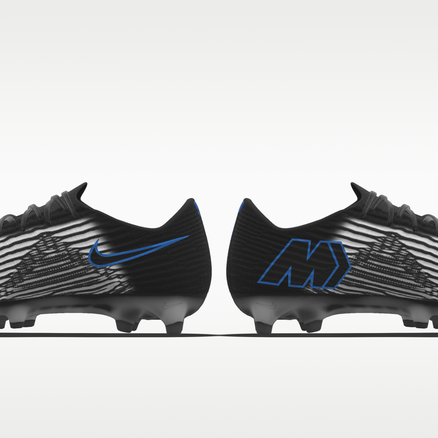 Nike Mercurial Superfly 11 Elite By You - Μαύρο/Μαύρο (4172670494) - 7