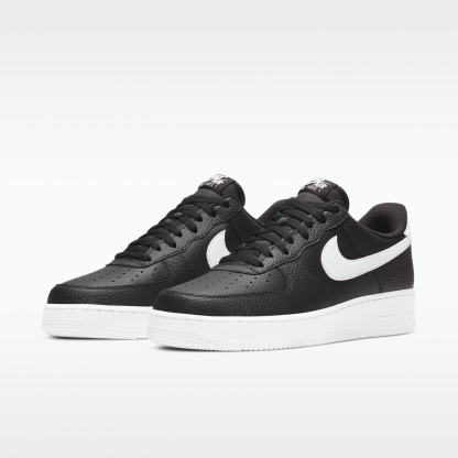 Nike Air Force 1 '07 - Μαύρο/Λευκό - 5