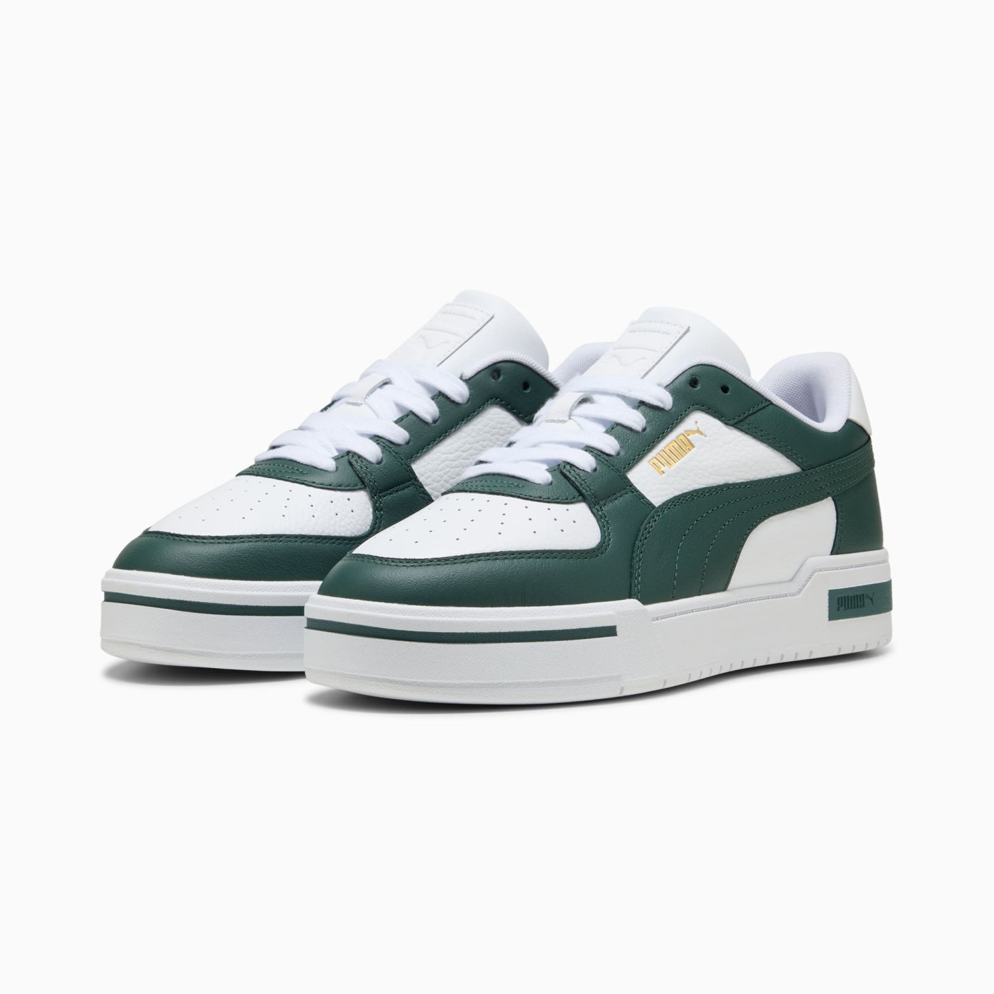 CA Pro Classic II Sneakers - PUMA White-Green Gables