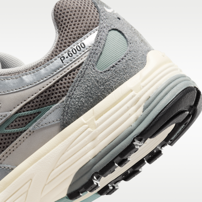 Nike P-6000 - Flat Pewter/Light Iron Ore/Metallic Silver/Λευκό - 8
