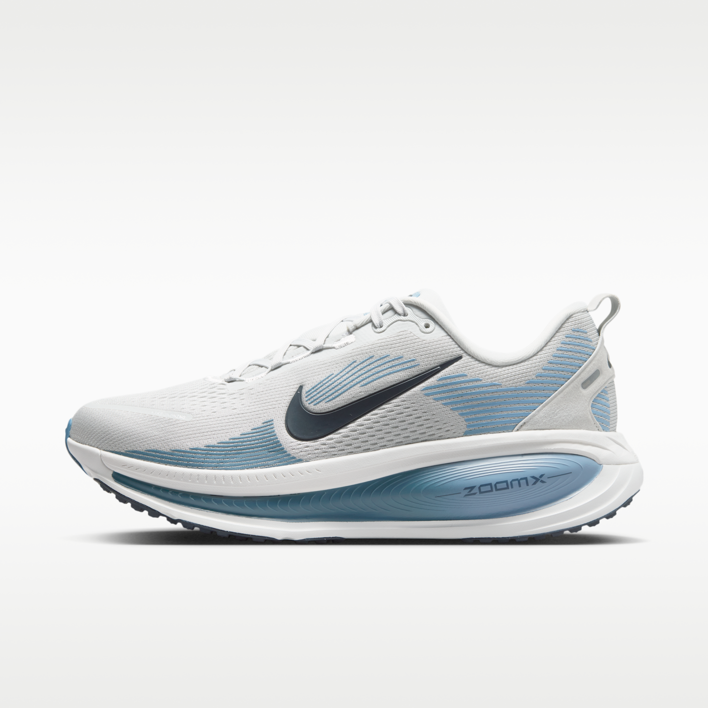 Nike Vomero 18 - Grey Fog/Off White/Work Blue/Dark Obsidian - 1
