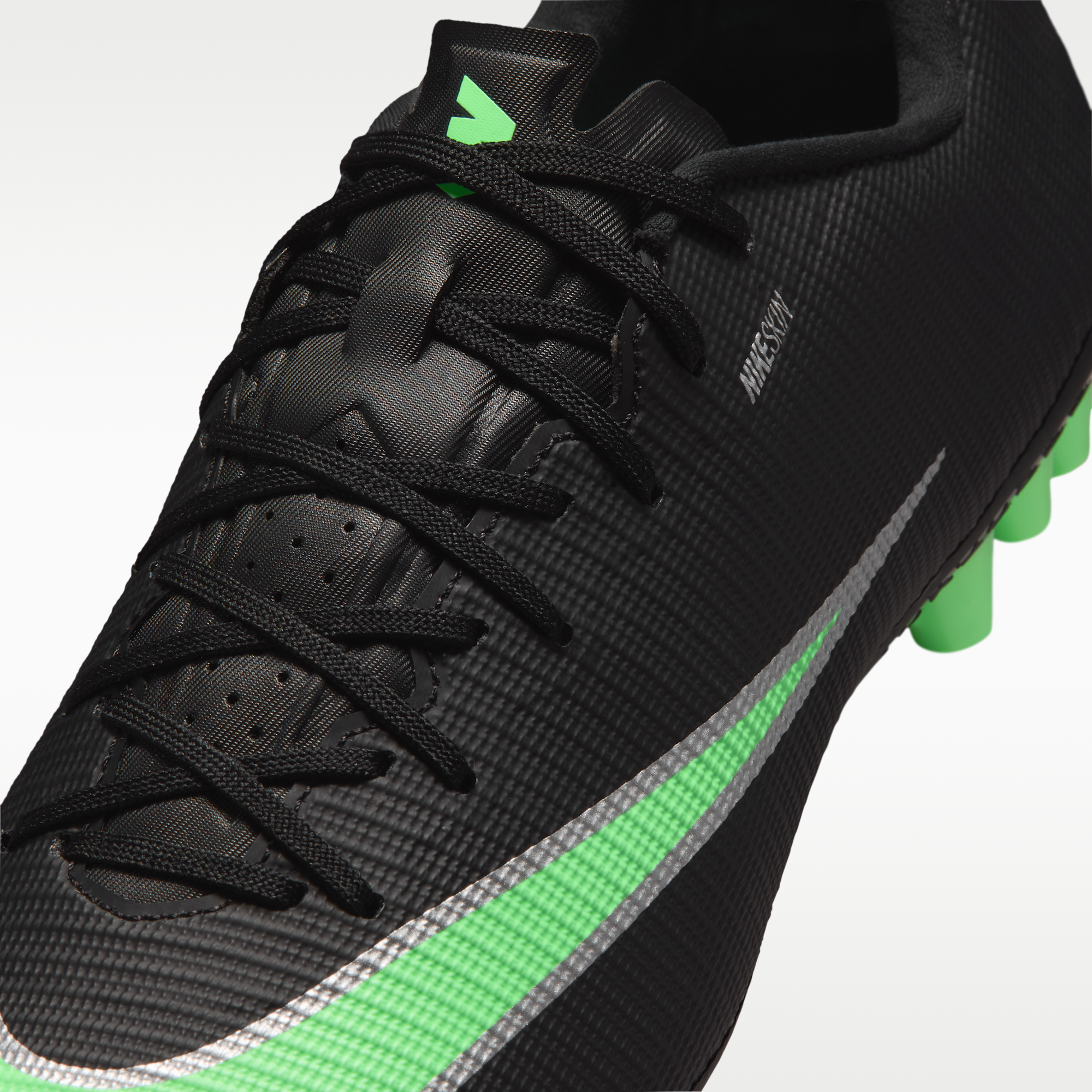 Nike Mercurial Vapor 17 Academy - Μαύρο/Μαύρο/Illusion Green (IM5847-001) - 8
