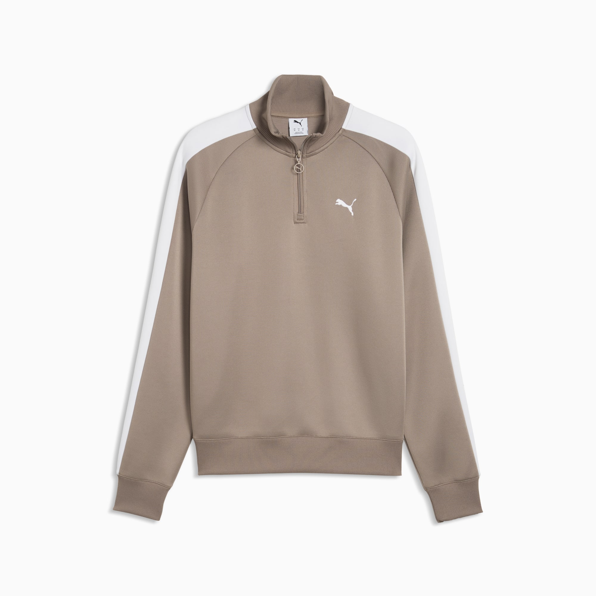 T7 Always On Trainingsjacke mit Reißverschluss bis zum Hals Herren - Mouse Gray