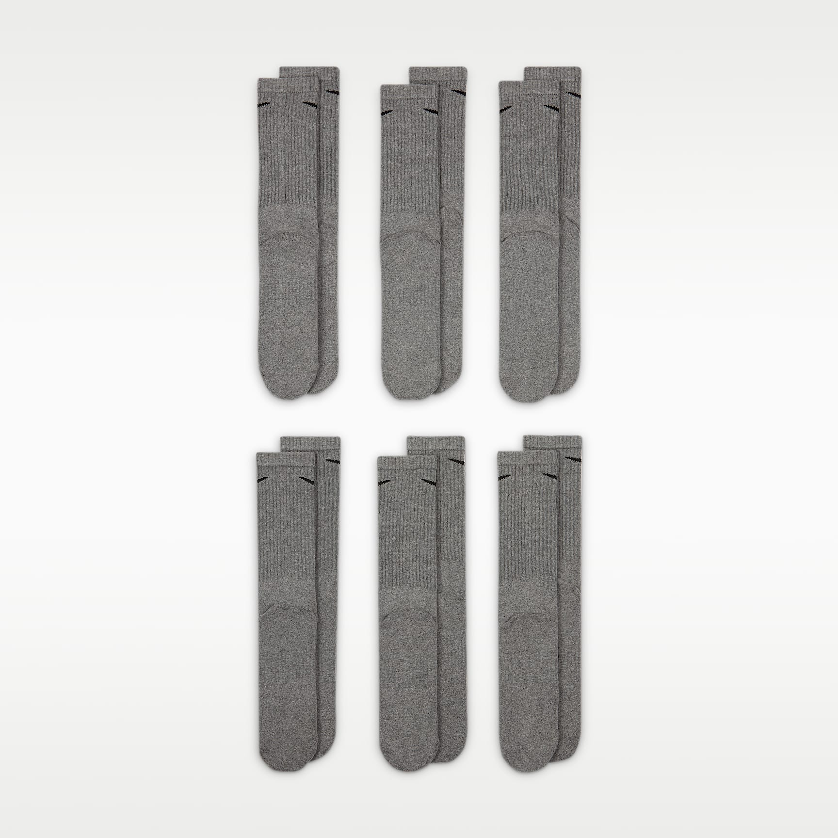 Nike Everyday Cushioned - Nike Everyday Cushioned Crew-Trainingssocken (6 Paar)