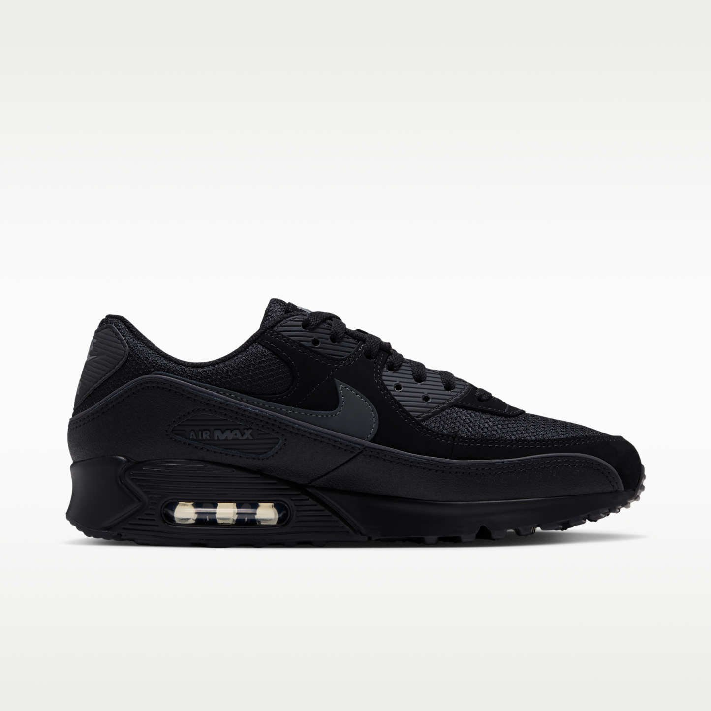 Nike Air Max 90 - Μαύρο/Anthracite - 3