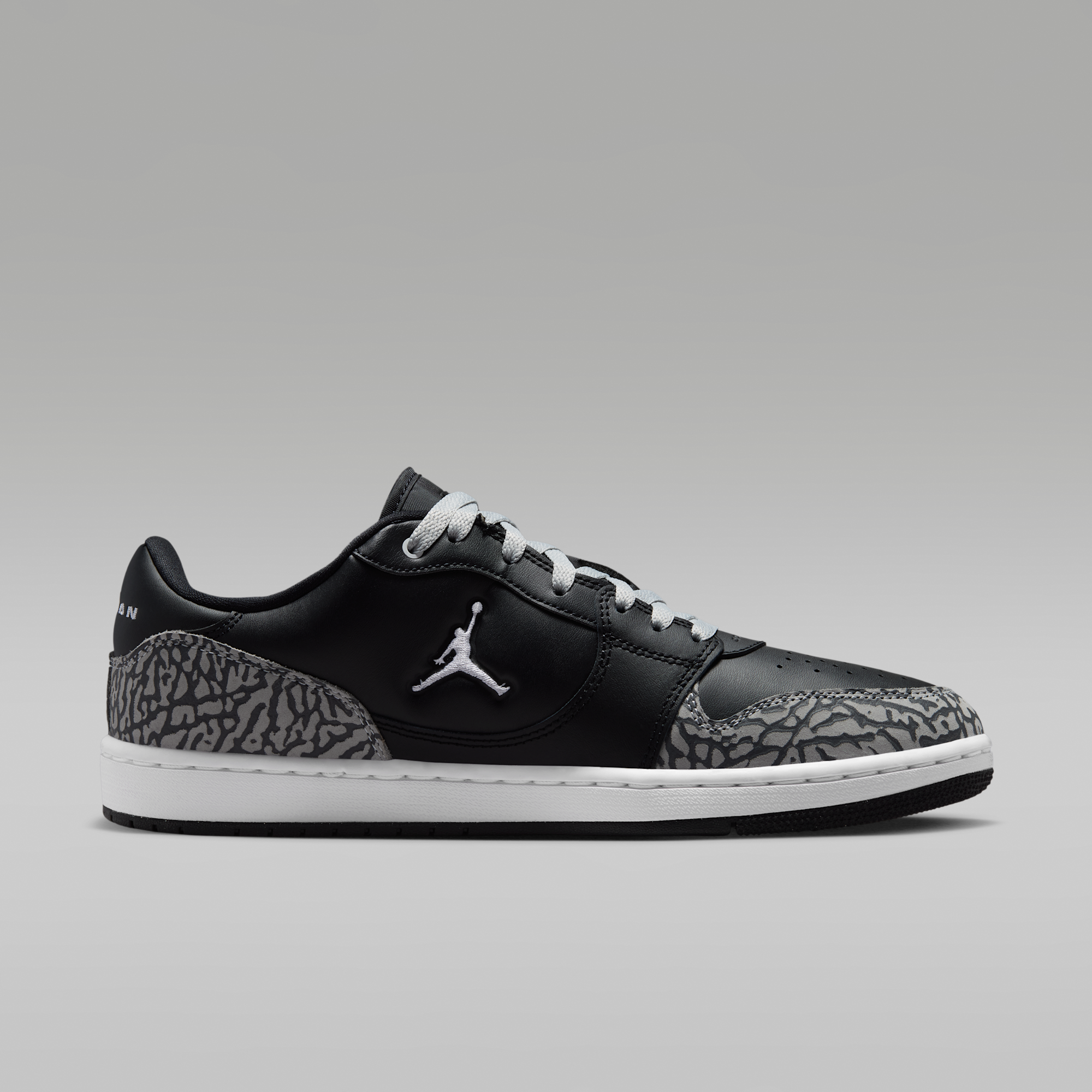 Jordan Court Connect Low SE - Μαύρο/Light Smoke Grey/Dark Grey/Λευκό - 3