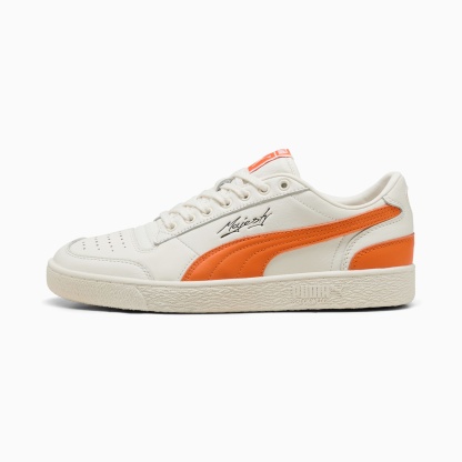Majesty Sneakers Unisex - Warm White-Orange Poppy