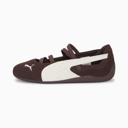 Speedcat Cafe Ballet Sneakers Damen - Dark Chocolate-Warm White