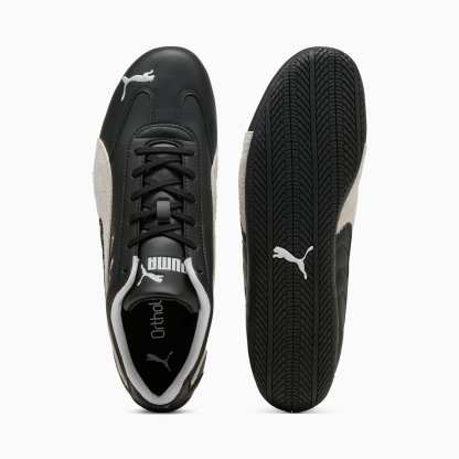 Speedcat Leather Sneakers Unisex - PUMA Black-PUMA White