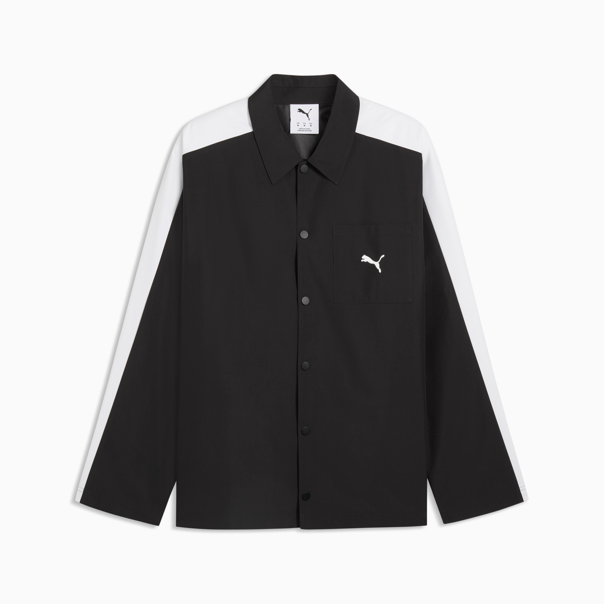 T7 Relaxed Overshirt Herren - PUMA Black