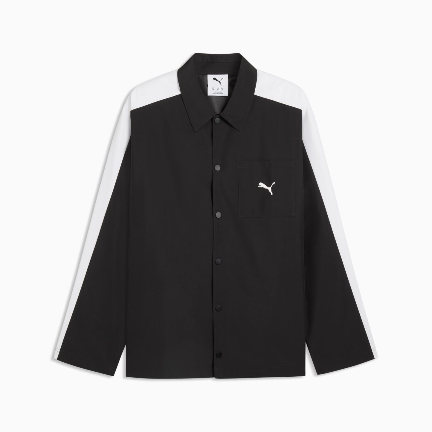 T7 Relaxed Overshirt Herren - PUMA Black