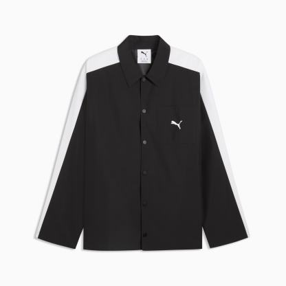 T7 Relaxed Overshirt Herren - PUMA Black