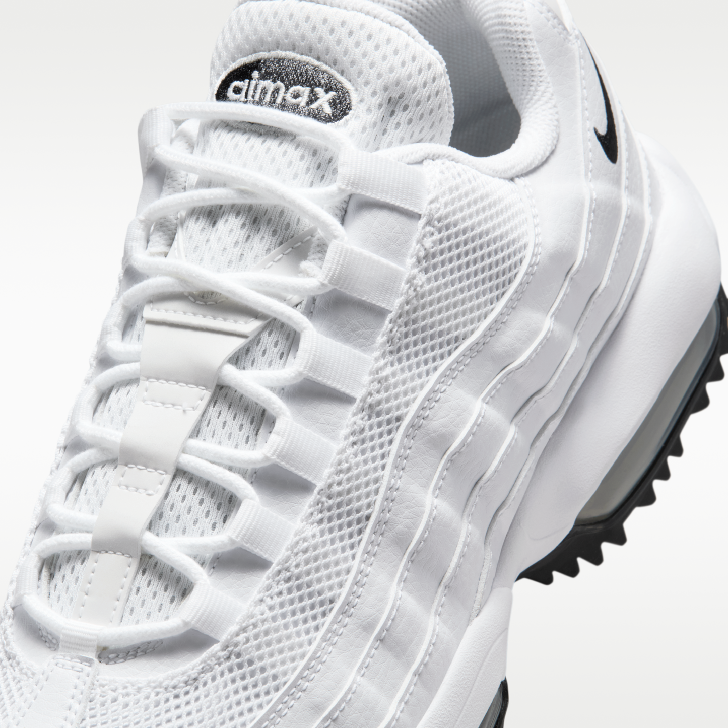 Nike Air Max '95 G - Λευκό/Λευκό/Light Graphite/Μαύρο - 7