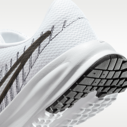 Nike Run Defy - Λευκό/Smoke Grey/Μαύρο - 8