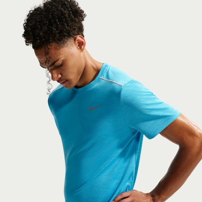 Nike Miler - Nike Miler Dri-FIT Kurzarm-Laufoberteil für Herren