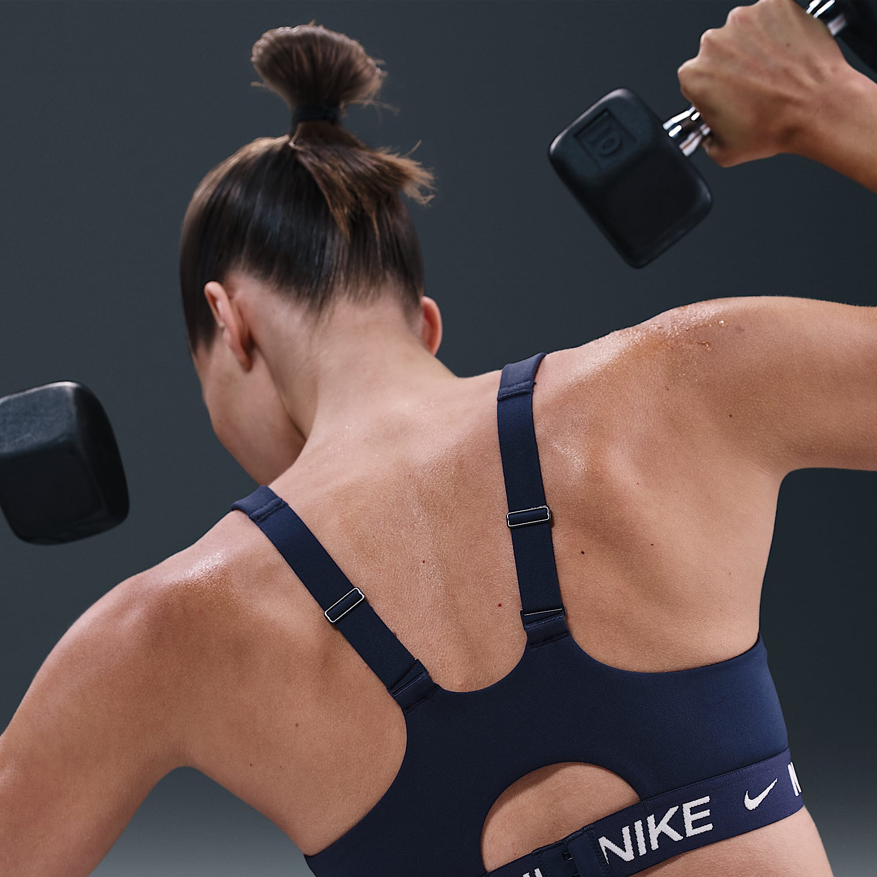 Nike Indy - Nike Indy Sport-BH mit starkem Halt, Polster und verstellbarer Passform
