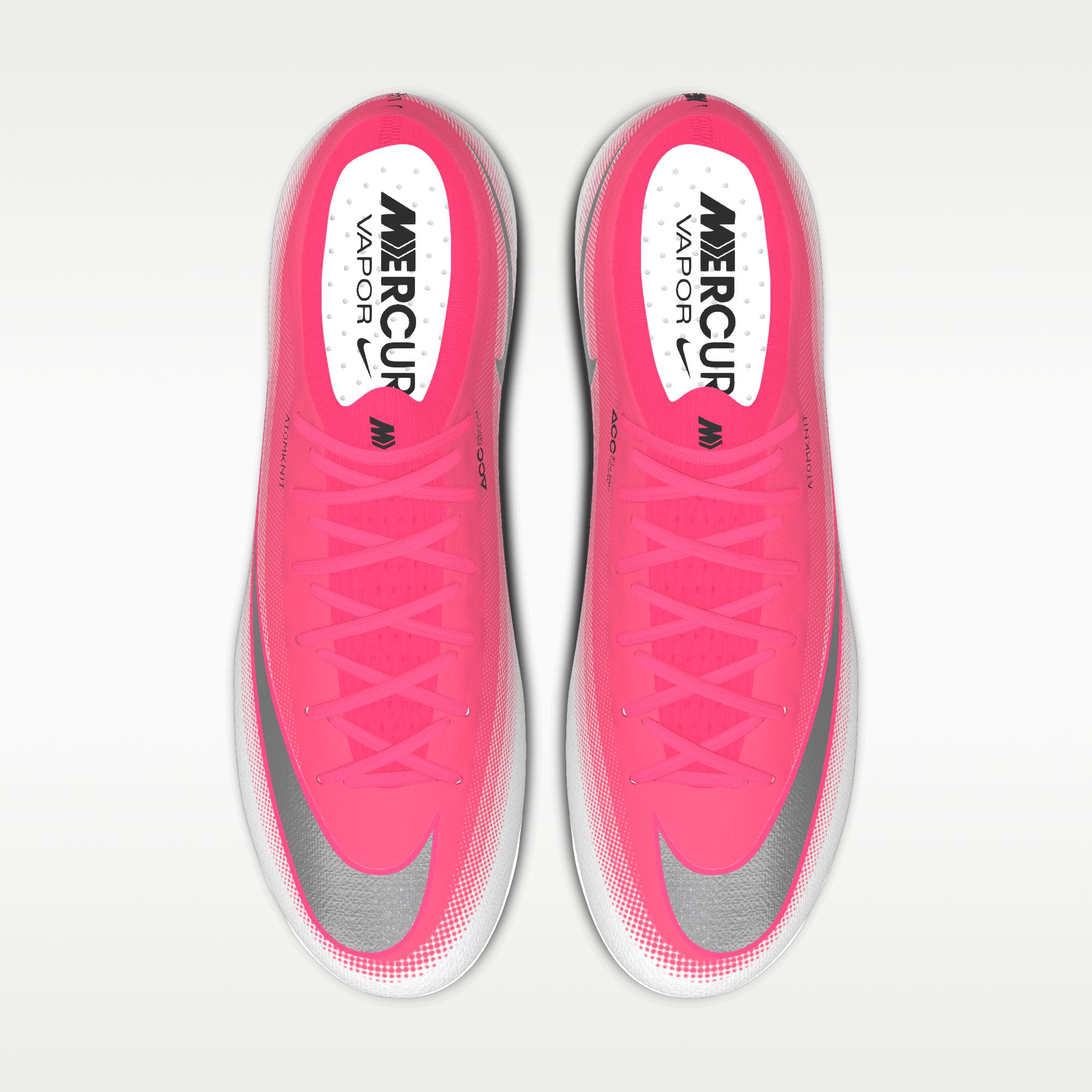 Nike Mercurial Vapor 17 Elite By You - Bright Crimson/Λευκό (4510677869) - 4