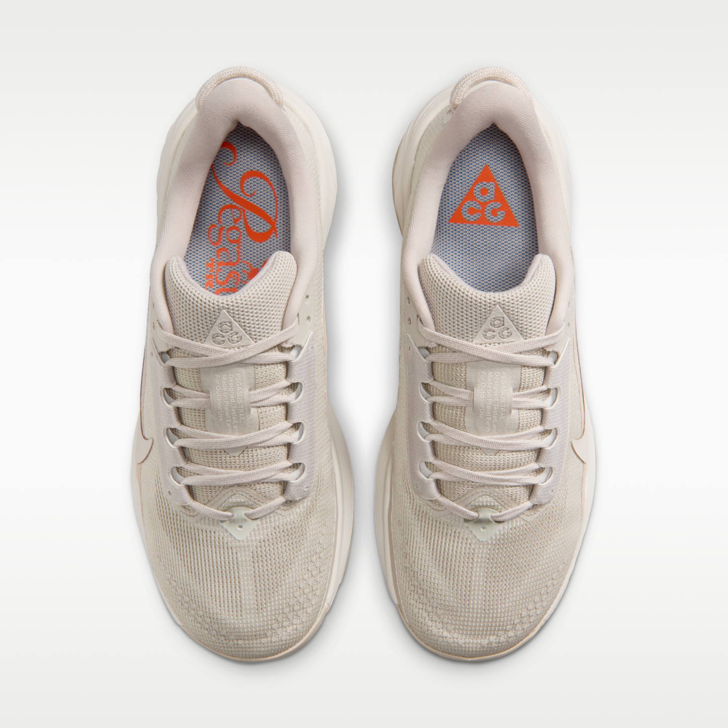 Nike ACG Pegasus Trail - Cream II/Light Orewood Brown/Safety Orange/Cream II - 4