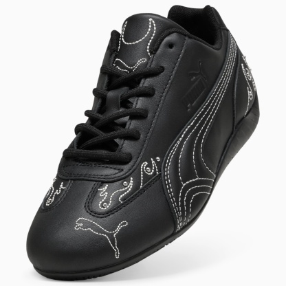 Speedcat Verzierte Sneakers Unisex - PUMA Black-Frosted Ivory