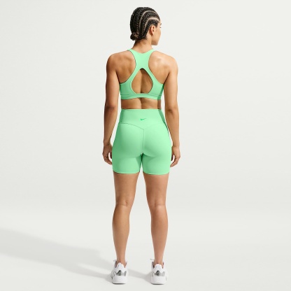 Nike Universa - Nike Universa Bike Shorts mit hohem Bund und ohne Frontnaht (Damen, ca. 12,5 cm)
